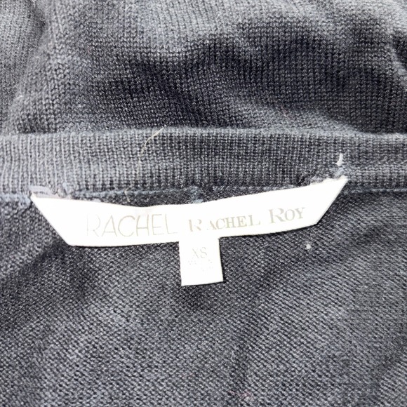 Rachel Rachel Roy Women's Cardigan Black Sweater Size Xs Retail $109 - Picture 7 of 7